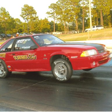 Vindicator- Son Greg's Current IHRA, NHRA Stock Eliminator Car