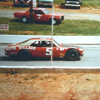 The "Ferrum Flash" Paul Radford on the back side at Franklin County