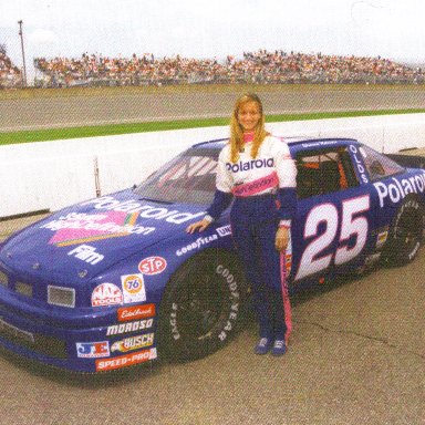 Shawna Robinson 1992 #25 Polaroid Oldsmobile