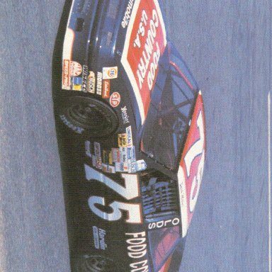 1992 #75 Butch Miller Food Country