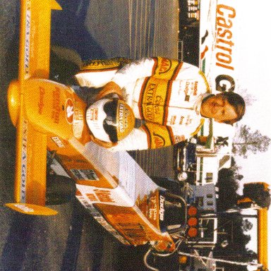 1989 Darrell Gwynn Coors Light Gold Dragster