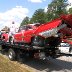 Jack Todd and his wrecked 61 Starliner at ODR 2008