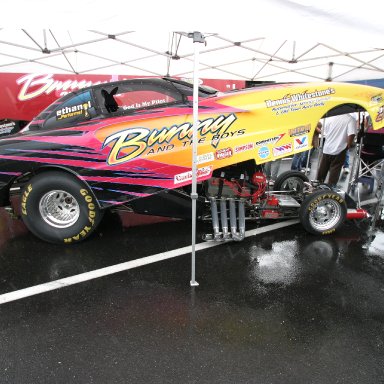 Bunny and the Boys Funny Car at MIR 2008