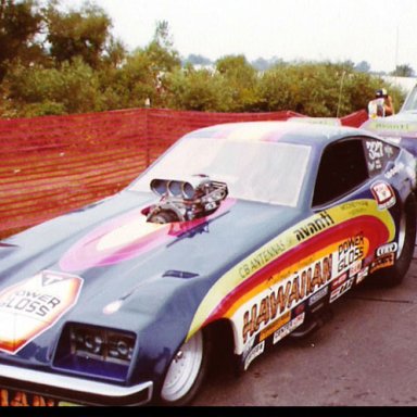 Hawaiian in staging lane  INDY