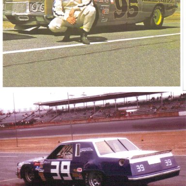 #95 Darrell Waltrip & #39 Blackie Wangerin