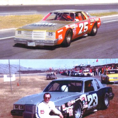 #25 Ronnie Thomas & #23 Geoff Bodine