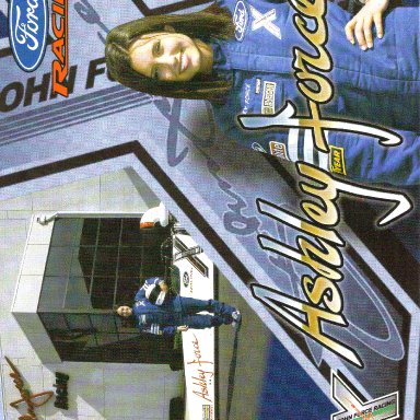 2002 Ashley Force, Her Rookie Year of Racing