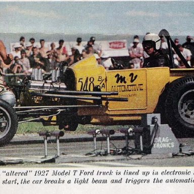 1963 INDY news paper photo- 5