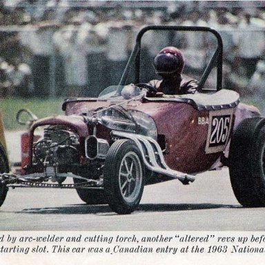 1963 INDY news paper story photo -6