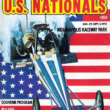 1973 INDY program cover
