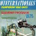 1975 NHRA winternationals program cover