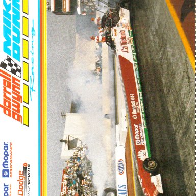 1993 Mike Dunn La Victoria Salsa Top Fuel Dragster