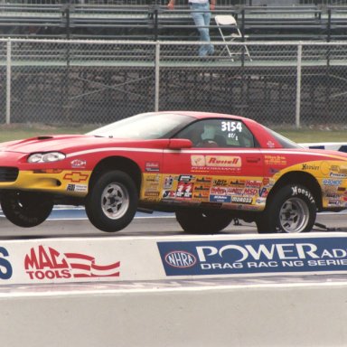 2003 iNDY GARY RUSSELL coming off