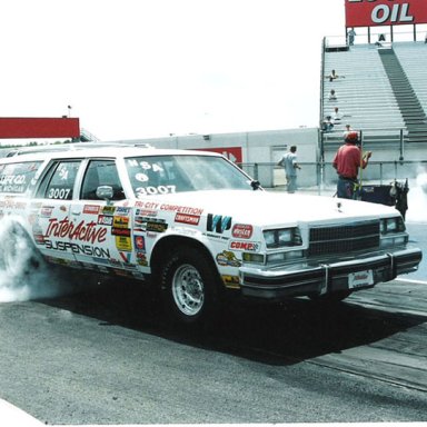 Al Provoast INDY WCS 2003 burnout