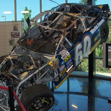 Todd Kleuver ARCA car. 1st Rousch car not to finish a race on 4 wheels