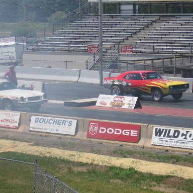 Gary Parker winner of ASRA (white Camaro)