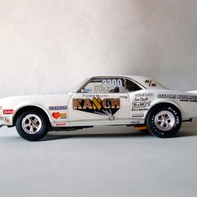 1968 CAMARO model  FROM SIDEby BRUCE