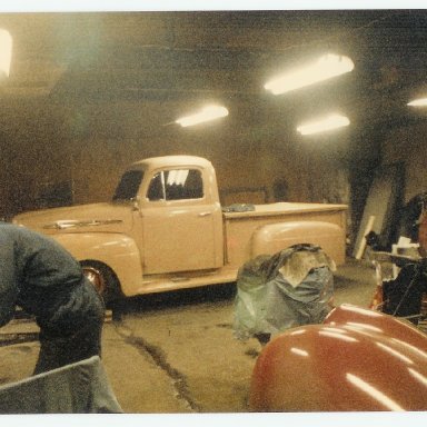 51 Ford truck and 39 Ford