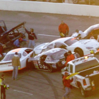 Big mess Johnathon Cash Late Model Stock @ Southern National