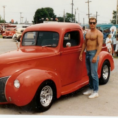 Me at Nats East 1987, with an unknown 40 P.U.