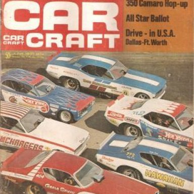 December 1969 Car Craft Cover