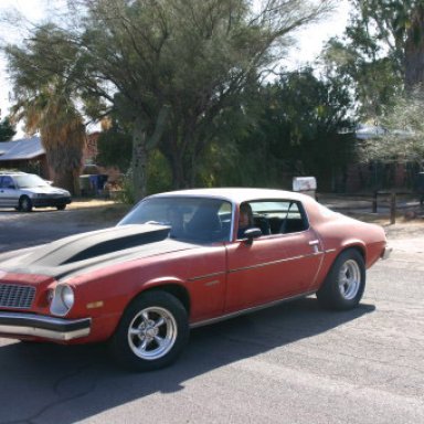 Bryan's 1975 Camaro with a Frank Townsend Small Block