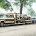 Jeg's rig 1972 coming into pits photo by Todd Wingerter