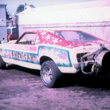American funny car jet 1970 dragway 42 Todd Wingerter photo