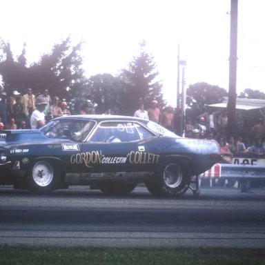 Gordon Collect pro stk at 42 1972 Todd Wingerter photo