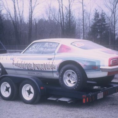 Knafel Firebird in pit 42 1971 Todd Wingerter photo