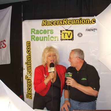 Linda Vaughn and Jeff Gilder