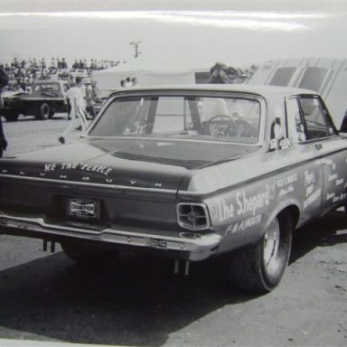 Larry Shepard c-sa ply 1969 Thompson Dragway photo by Todd Wingerter