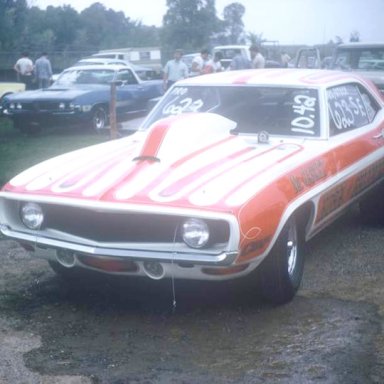 LSD Pro STk 69 camaro pit dragway 42 1971  photo by ToddWingerter