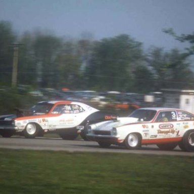 Bill Jenkins over Dick Landy 1973 dragway 42 photo by Todd Wingerter