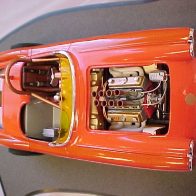 59 Vette model looks real built by Todd Wingerter