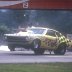 Eddie Schartman coming off at Dragway 42 1973  photo by Todd Wingerter
