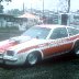 Harold Robinson dragway pit 1975 photo by Todd Wingerter