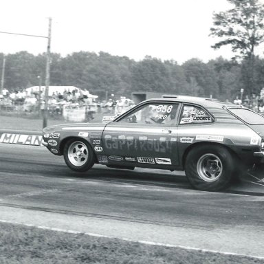 Gapp & Roush coming off 8-19-74 at Milan