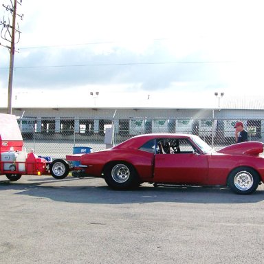 # 81 James McEntire 68 Camaro with trailer