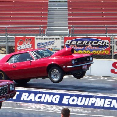 # 137 James McEntire 68 Camaro coming off
