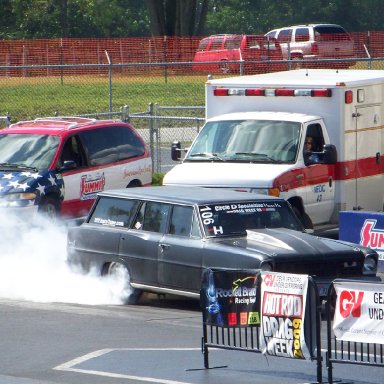 # 1115 John stevenson 67 Nova  burn-out