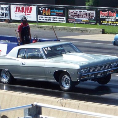 # 1126  Mike Thompson 68 Caprice runs 9.50s