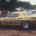 Arlen Vanke in the dragway 42 pits  1972  photo by Todd Wingerter