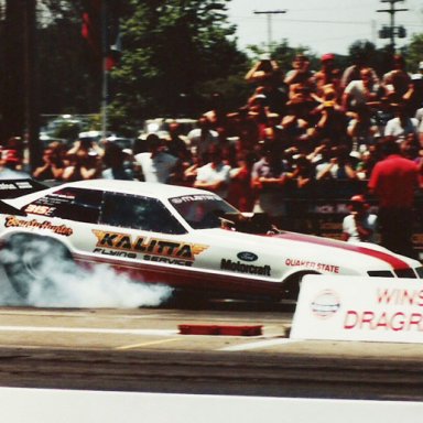 Kalitta burnout 1984 IHRA Northernnts