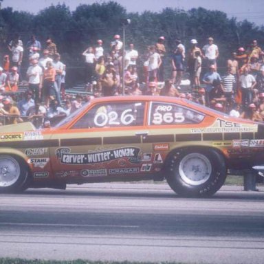 Hutter-Carver-Novak  1972 Dragway 42  photo by Todd Wingerter
