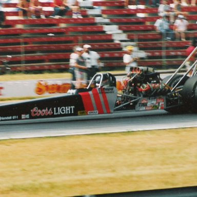 Coors Light top fuel 1988 Summernts