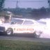 Don Schumacher 1973 Dragway 42 burnout  photo by Todd Wingerter