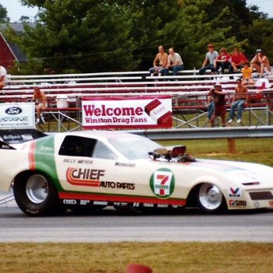 Billy Meyer at IHRA Northern NTS Milan 1983