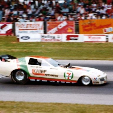 Billy Meyer down track IHRA nts Milan