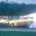 Don Schumacher another burnout at Dragway 42 1974  photo by Todd Wingerter